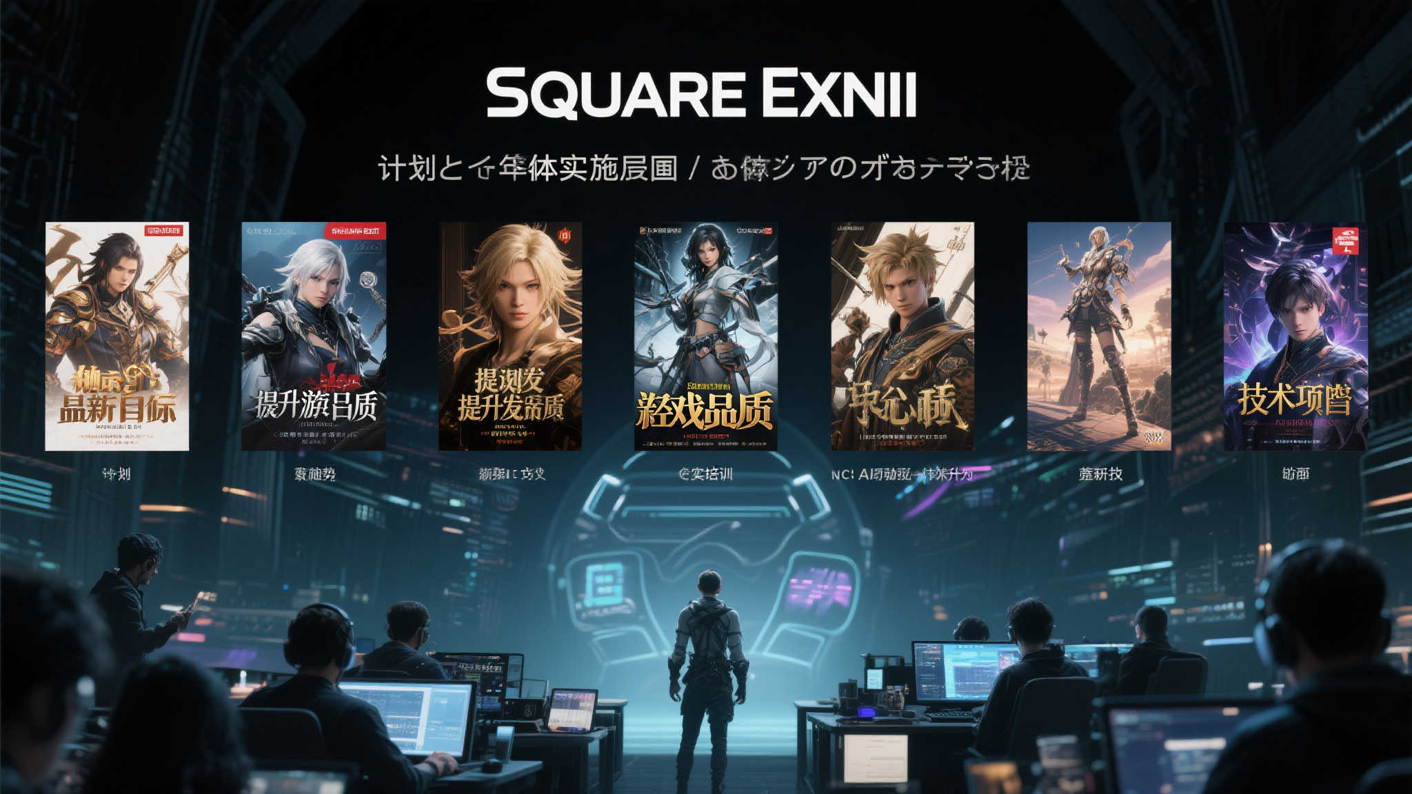 在具体的实施层面，Square Enix
