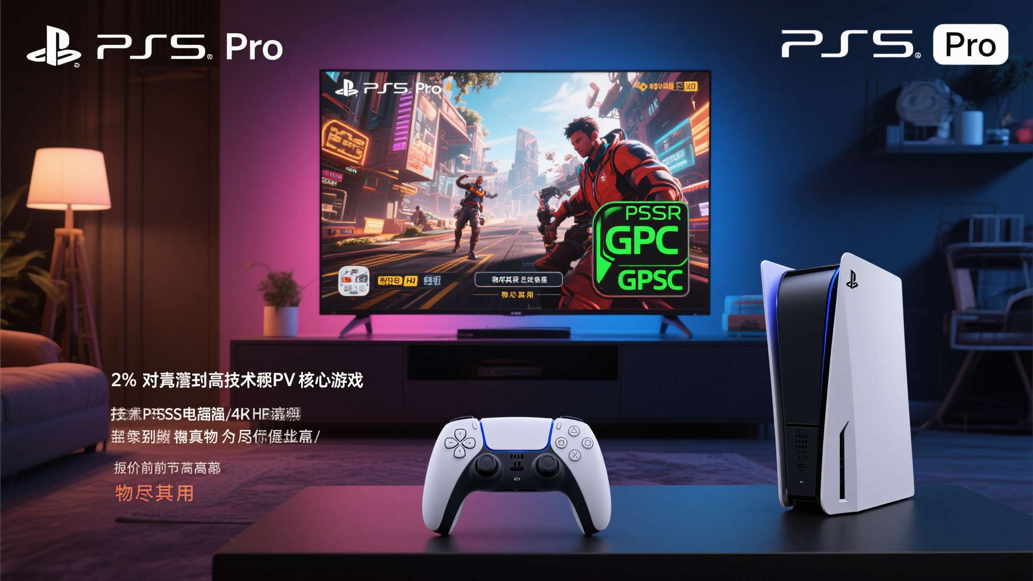 2. 对画质有强烈需求的核心玩家
如果你拥有一台支持4K HDR的高端电视，P